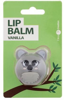 2K Cute Animals Lip Balm Vanilla Balsam Do Ust 6 G