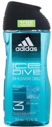 adidas Ice Dive Shower Gel 3-In-1 Żel Pod Prysznic 250 Ml