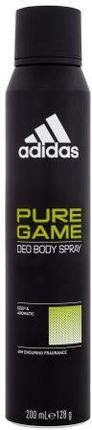 Adidas Pure Game Deo Body Spray 48H Dezodorant 200 Ml
