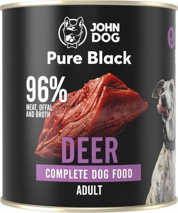 John Dog Pure Black Jeleń 800G