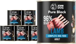 Karma dla psa John Dog Pure Black Jagnięcina 800G - zdjęcie 1
