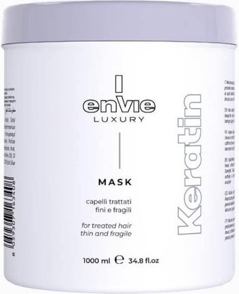 Envie Luxury Mask Kerartin Keratynowa Maska Do Włosów Po Botoksie I Keratynie 1000 ml
