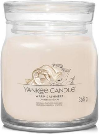 Yankee Candle Świeca Zapachowa Warm Cashmere Średnia 62976