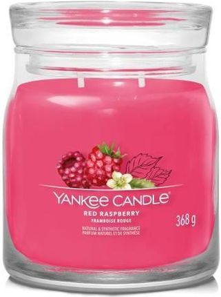 Yankee Candle Świeca Zapachowa Red Raspberry Średnia 63022