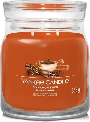 Yankee Candle Signature Świeca W Średnim Słoiku Z Dwoma Knotami Cinnamon Stick 140537