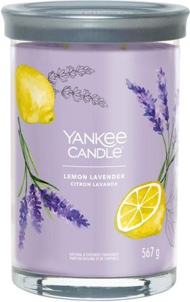 Yankee Candle Tumbler Świeca W Dużym Słoiku Z Dwoma Knotami Lemon Lavender 140620