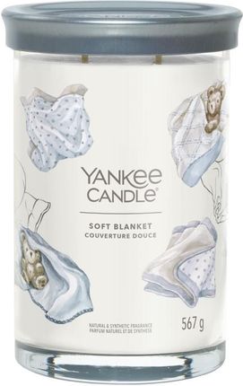Yankee Candle Tumbler Świeca W Dużym Słoiku Z Dwoma Knotami Soft Blanket 140624