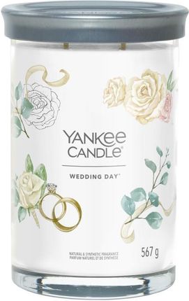 Yankee Candle Tumbler Świeca W Dużym Słoiku Z Dwoma Knotami Wedding Day 140631