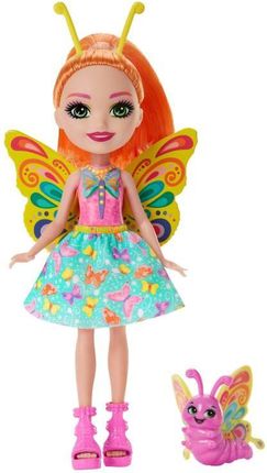 Mattel Enchantimals Belisse Butterfly Lalka Motyl + figurka Dart FNH22 HKN12