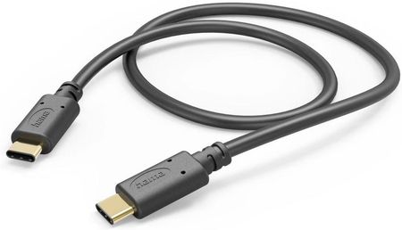 Hama USB-C - USB-C 1m czarny (201589)