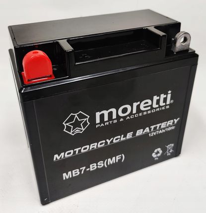 Moretti Akumulator Agm Mb7-Bs 7Ah 85A Akumor011