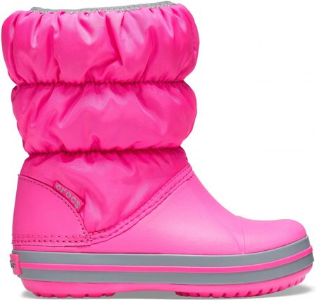 Dziecięce Buty zimowe Crocs Winter Puff Boot Kids 14613-6Tr – Różowy