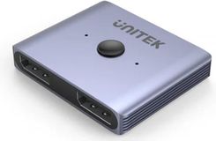 Zdjęcie Unitek przełącznik rozdzielacz splitter switcher dwukierunkowy DP 1.4 8K 2-na-1 (V1609A) - Zduńska Wola