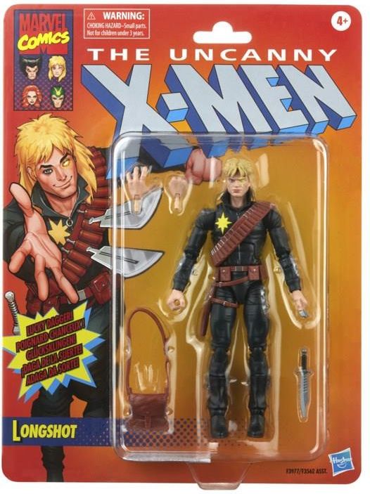 The Uncanny X-Men Marvel Legends Action Figure Longshot 15 cm Hasbro