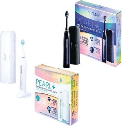 Szczoteczka elektryczna Vitammy Pearl+ Biała + Vitammy Pearl+ Czarna W019453