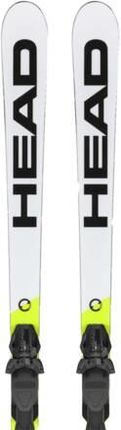 Head Junior Skis Wc Rebels E.Gs Team + Ff 11 Race Bindings Biały Żółty Czarny 22/23