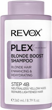 Revox Blonde Boost Step 4B Tonujący Szampon Do Włosów Blond 260 ml
