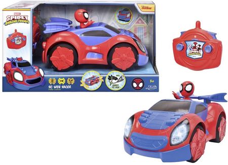 Dickie Toys Samochód Rc Dla Początkujących Spidey Web Racer 1:18 Elektryczny 270 Mm 700 G Rtr
