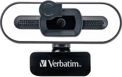 Ranking Verbatim Kamera Internetowa Fhd Awc-02 2560 X 1440 Pixel, 1920 X 1080 Pixel Dobra kamera internetowa z mikrofonem