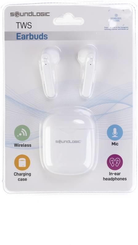 Soundlogic S uchawki In Ear Tws Earbuds Bia y Opinie i ceny na