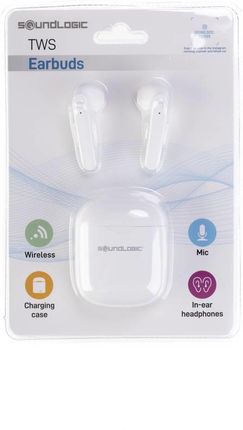 Soundlogic S uchawki In Ear Tws Earbuds Bia y Opinie i ceny na Ceneo.pl