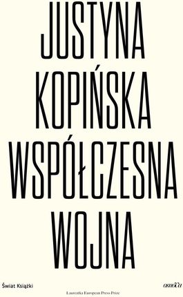 Współczesna wojna mobi,epub Justyna Kopińska (E-book)