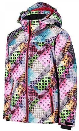 Cmp Kid G Jacket Snaps Hood Girl Begonia Titanio