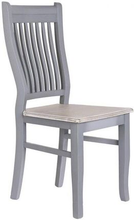 Dkd Home Decor Krzesło Do Jadalni Naturalny Szary Drewno Mdf 554604