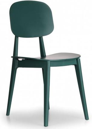 B2B Partner Plastikowe Krzesło Do Jadalni Simply Zielone 488040