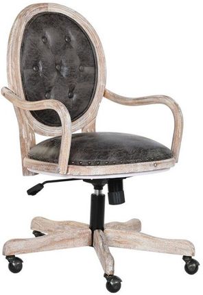 Dkd Home Decor Krzesło Jodła Poliuretan Ceimnobrązowy (52X50X88 Cm) 576704