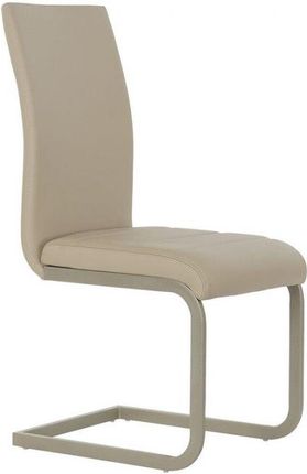 Dkd Home Decor Krzesło Do Jadalni Beżowy Metal Poliester (41X55X96 Cm) 577584