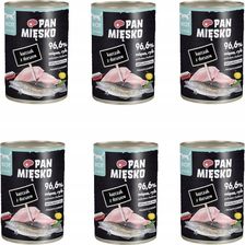 Pan Mięsko Mokra Karma Dla Dorosłych Kotów Kurczak Z Dorszem 6X400G