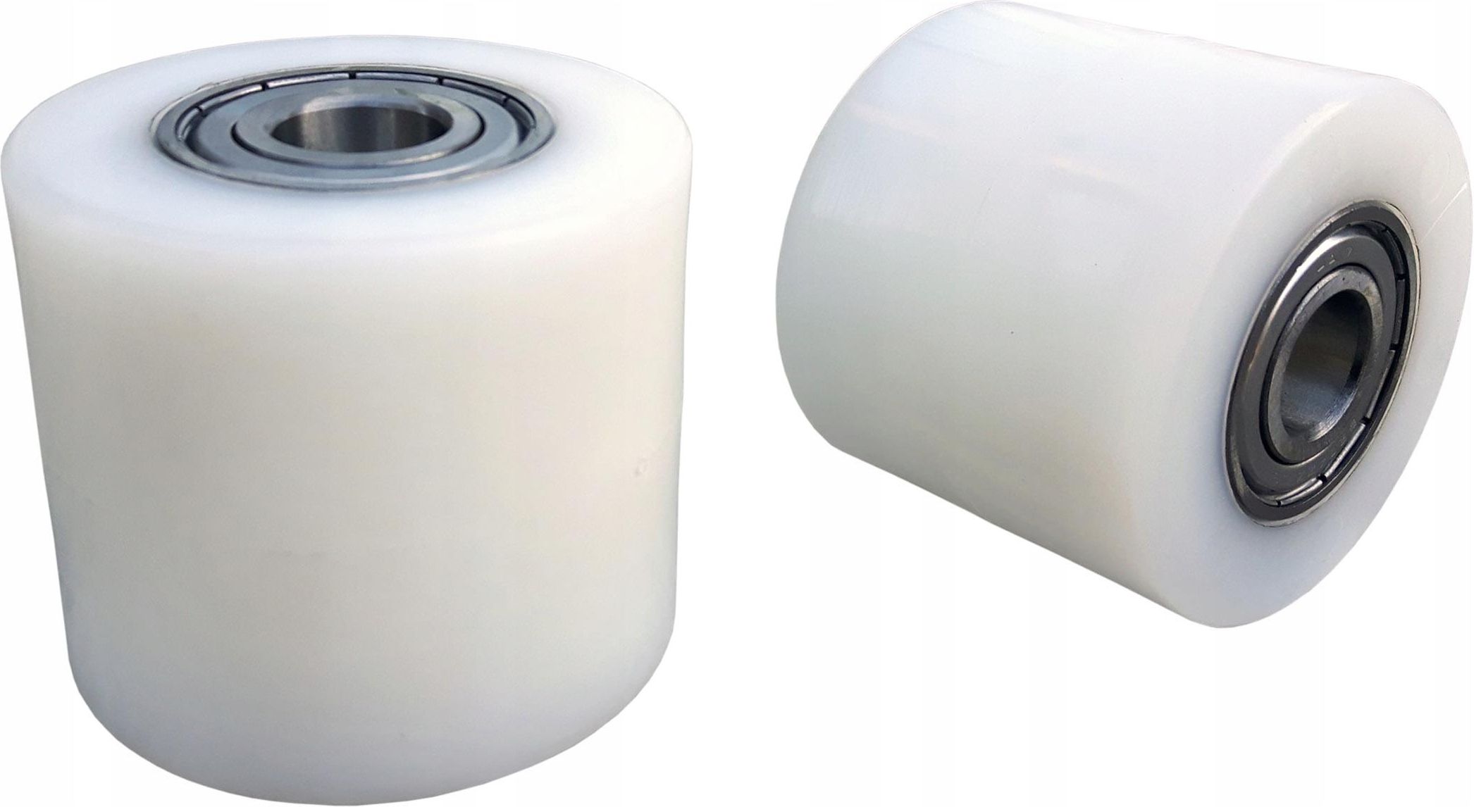 Ruedas De Goma Con Núcleo De Aluminio Para Transpaletas - 80x60 Mm, Agujero 17 Mm, Hasta 400 Kg De Carga