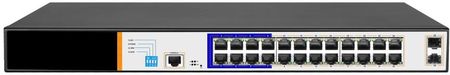 Internec Switch Zarządzalny 24 Porty Spem024B F (SPEM024BF)
