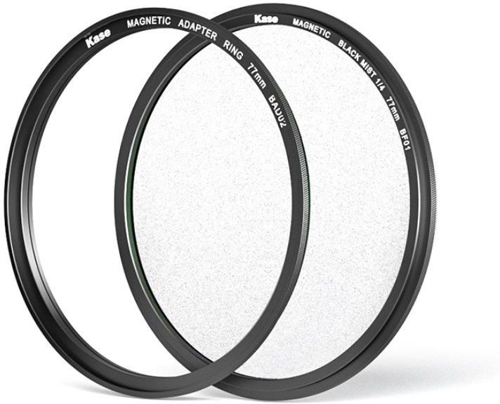 Kase Wolverine Black Mist 1/2 Filter + Magnetischer Adapter 82 Mm – Soft Focus, Stoßfestes Hartglas