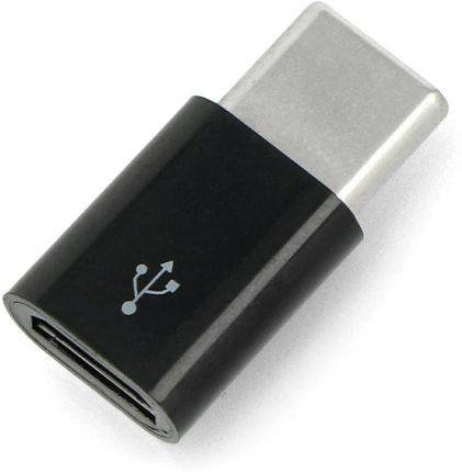 Raspberry Pi Adapter Usb Micro-B Na Usb-C - Oryginalny Do 4 Czarny (RPI14661)