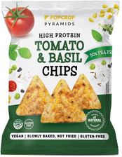 Zdjęcie Blue Corn Piramidki Proteinowe Pomidor I Bazylia Popcrop Bez Glutenu 60g Bluecorn - Mogielnica