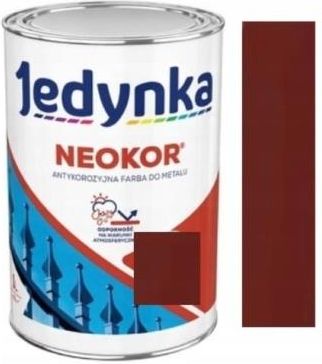 Tikkurila Farba Podkładowa Antykorozyjna Jedynka Neokor Czerwony Tlenkowy 5l
