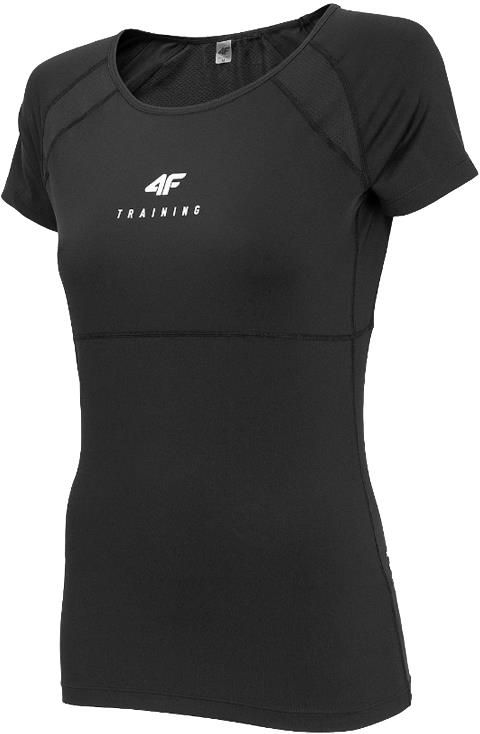 4F Women's Functional T-shirt H4L20-TSDF011-20S : Kolor - Czarne