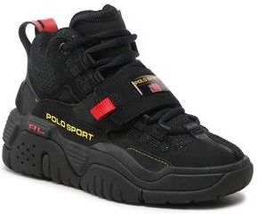 Sneakersy Polo Ralph Lauren - PS100 809846180001 Black/Rl Red/Canary Yellow