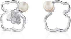 Zdjęcie Tous kolczyki srebrne Silueta Silver - Kościan