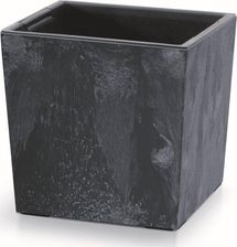Prosperplast Doniczka Kwadratowa Urbi Square Low Beton Effect Durs300Le-S433, Kolor Antracyt Prosperplast Wymiary 29.5X29.5X29cm