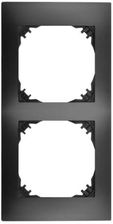 Zdjęcie Elektro-Plast Ramka Podwójna Vestra Czarna - Rybnik