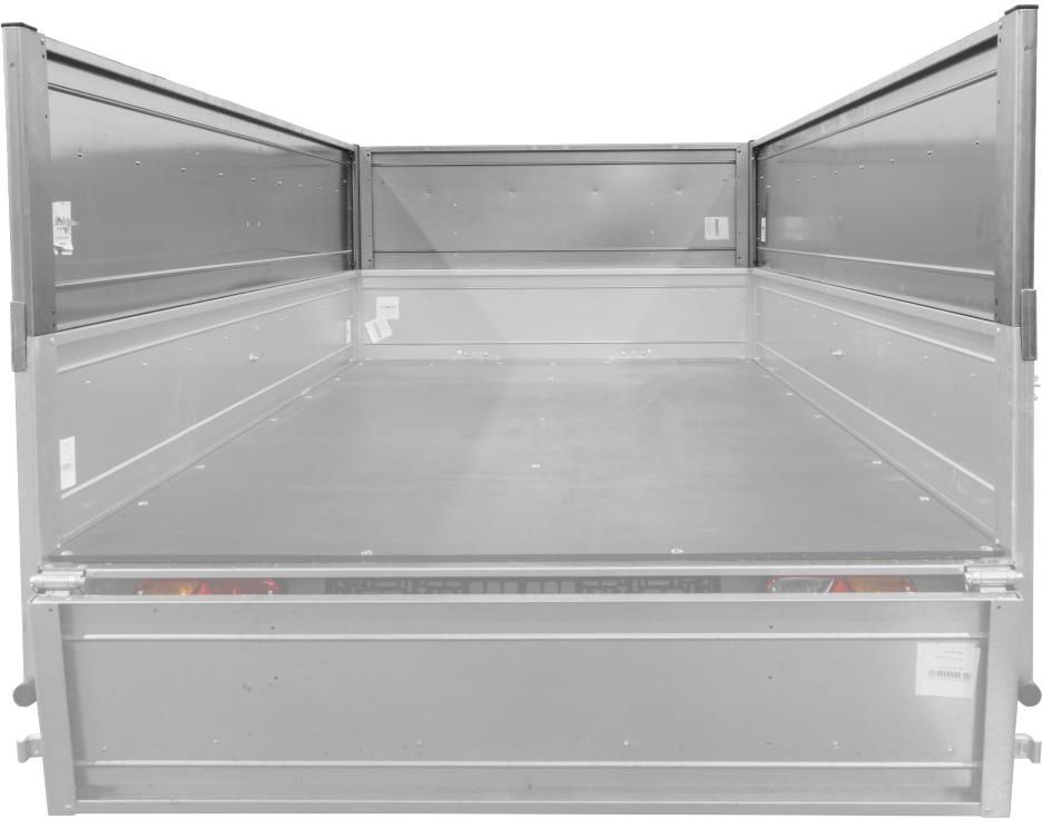 Unitrailer Burty Bis Garden Trailer 264 Kipp - Opinie i ceny na Ceneo.pl