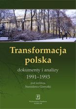 Zdjęcie Transformacja polska Dokumnety i analizy 1991 - 1993 - Brzostek