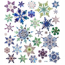 Zdjęcie Naklejki Ozdobne Śnieżynki DPNK-025 - Bełchatów