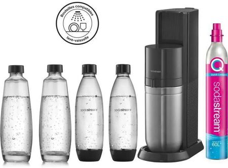 SodaStream DUONCB + Butelki 4szt.