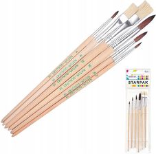 Zdjęcie Zestaw Pędzelków Pędzli Do Malowania Szkolne Starp - Puszczykowo
