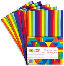 Zdjęcie Happy Color arkusze piankowe pianka A4 paski tęcza - Nieszawa
