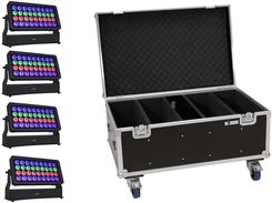 Zdjęcie EUROLITE Set 4x Multiflood Pro IP RGBW Wash MK2 + Case - Chorzów